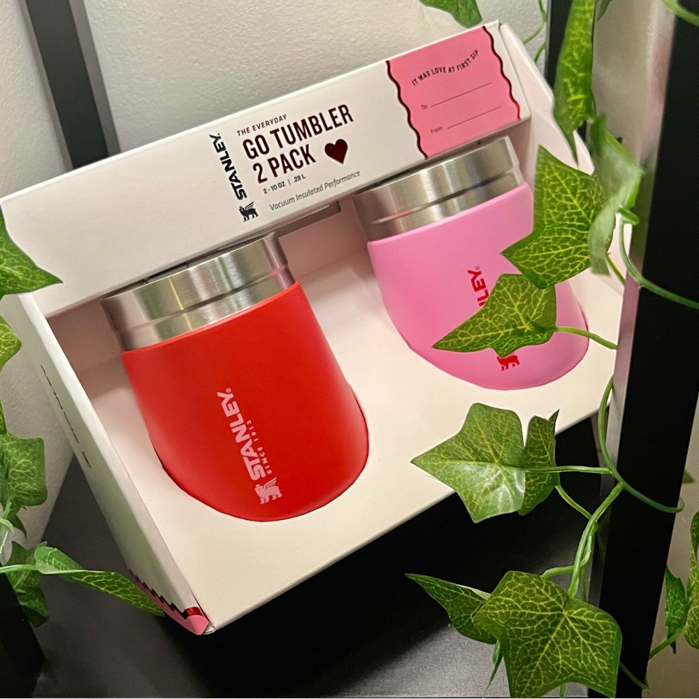 2024 EDITION BRAND NEW STANLEY CUPS: Valentine’s Day Stanley Twin Pack!
